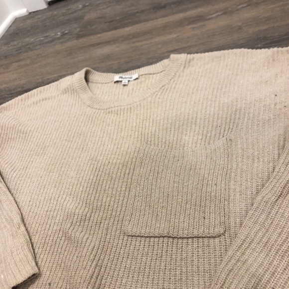 Cream madewell knit sweater - Picture 3 of 6